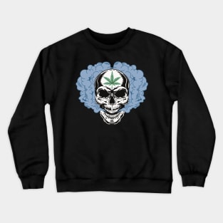 Smoking skull Crewneck Sweatshirt